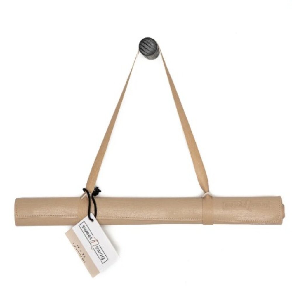 Sweet N Swag vegan leather diaper mat in birch